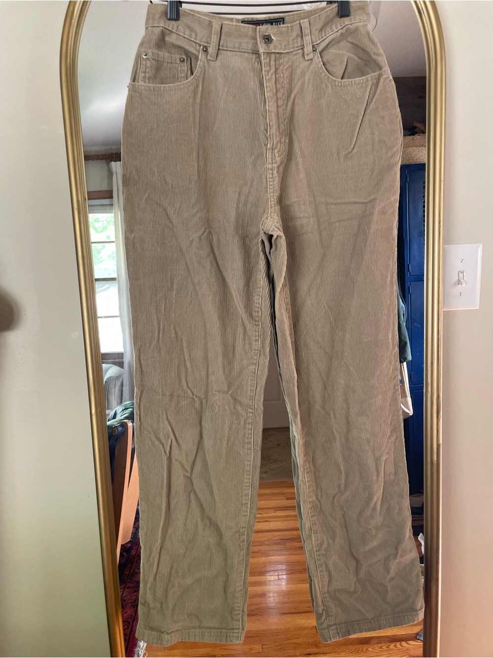 Route 66 Low Rise Corduroy Relaxed Fit Pants